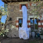 Waste chute for tiles and demolition rubble — thumbnail