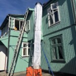 Flexible construction chute for renovation waste — thumbnail
