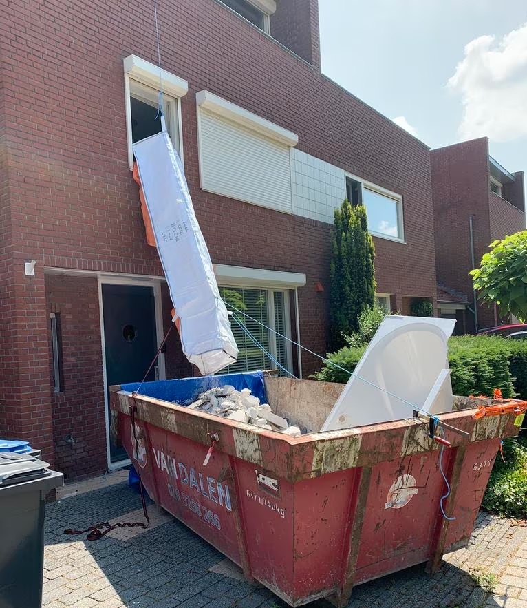 Stortslurf® debris chute Ø50 cm – flexible variant