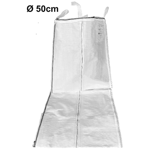 Flexible rubble chute Ø50 cm