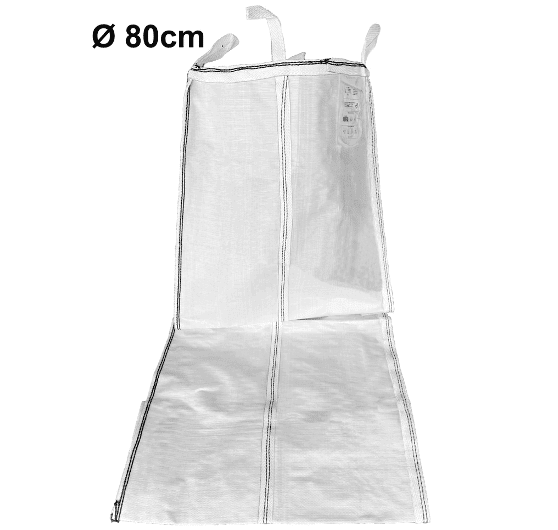 Flexible rubble chute Ø80 cm